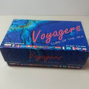Voyagers Lure of the Sea Board Card Game Vintage 1996